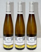 3 x Bottles Of Domaine Remy Gresser Gewurztraminer Kritt, Alsace, France – 2006 – Volume 11.5% -