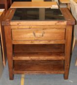 1 x Mark Webster Granite Server - 2'6” x 2' - Ex Display Stock In Very Good Condition – Ref