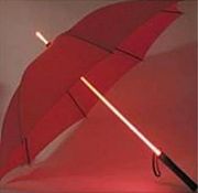 1 x Rain-Glo Illuminated Umbrella - Ideal For Festivals or Camping - Bright LED Light - New and