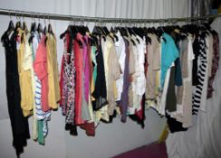 107 x Items Of Assorted Women's Clothing –  Box426 – Includes Tops, Vests, Shirts & Cardigans -