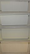 Large Assorted Collection of RADIATORS Including Single Panel and Double Panel - Sizes Ranging