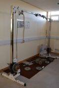 1 x Body Solid Cable Crossover Gym Machine - Uniquely Designed to Train Legs, Arms, Chest and Back