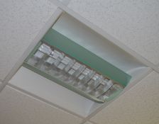 43 x Office Recessed Reflector Ceiling Lights With Philips RF Regulator Electonic Ballasts HF-R