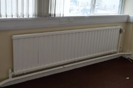 1 x Cast Iron Radiator With Danfoss Valve - H62 x W250 cms - Ref RAD12 2F - CL110 - Location:
