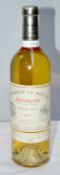 1 x Domaine de Souch Cuvee Marie Kattalin, Jurancon, France – 2004 - Volume 12.5% - 75cl – Ref W1069