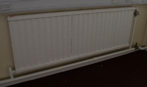 1 x Cast Iron Radiator With Danfoss Valve - H62 x W210 cms - Ref RAD10 2F - CL110 - Location:
