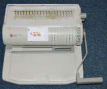 1 x Rexel CB350 Comb Binder Binding Machine - Manual A4 Ring Binder - Ref L378 2F - CL110 -
