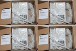 4 x Alphacom Business Office Telephones - Model: FP200 - All Brand New & Boxed - Colour: WHITE -