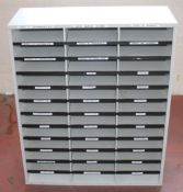 1 x A4 File Document File Organiser - Office Letter Box - Unit - 36 Pigeon Holes - CL110 - NO VAT ON