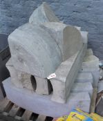1 x Pallet Lot of Various Stone Blocks - Unused - Ref L98 - CL110 - Buyer to Remove - Location: