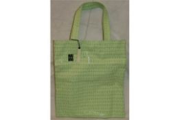 50 x Miso Summer Shopper Bags - Pistachio Colour - Size 35x25 cms - Hardwearing With Internal Lining