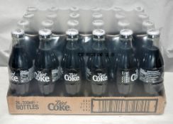 24 x Bottles of 330ml DIET Coca Cola - Full Case of Coke - Best Before Date July 2015 - Unused Stock