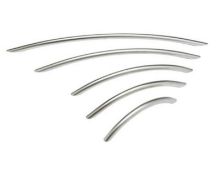 50 x BOW Handle Kitchen Door Handles By Crestwood - 320mm - New Stock - Brushed Nickel Finish -