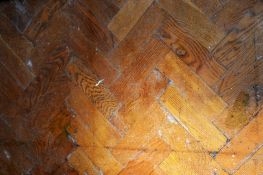 Reclaimed Hardwood PARKQUET Flooring - Full Room Measuring Approx 380 x 280 cms - 10 Suare