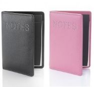 20 x Genuine Fine Leather Note Books With Swarovski Elements By ICE London - EGW-6011-BK / PK - 2