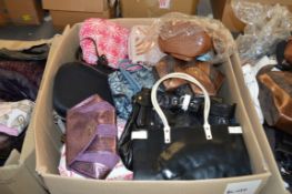 Approx 50 x Assorted Branded & Designer Handbags - Great Selection, Featuring Zandra Rhodes Bags -