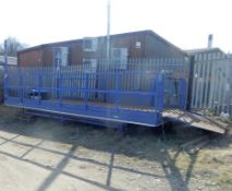 1 x Translyft Loading Bay Hydraulioc Scissor Docking Lift - CL057 - 10ft Lifting Height - 116 Inches