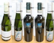 5 x Various Bottles Of Wine - Includes Tourain Sauv, Josmeyer AlSace & Greco Di Tufo - All 75cl -