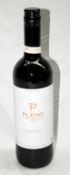 1 x Pleno Tempranillo Navarra Red Wine - Spanish Wine - 2013 - Bottle Size 75cl - Volume 13.5% - Ref