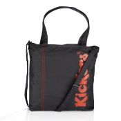 40 x Kickers Shopper Bags - Colour: Black and Red - Ref: 88D - CL008 - Location: Bury BL9 - New