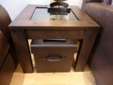 1 x Wenge Solid Coffee Table measurements 60cm x 60cm x height 51cm – Preowned In Excellent