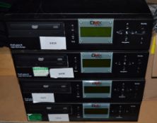 4 x DMX Music Profusion X Digital Media Managers - VIA C3 600MHz Motherboards / 64MB RAM / 40GB HD -