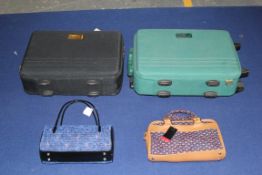 Approx 7 x Assorted Branded & Designer Handbags - Includes 1 x Trolley Suitcase - See Pictures For
