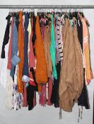 63 x Items Of Assorted Women's Clothing – Box2302 – Includes T-Shirts, Dresses & Tops - Various