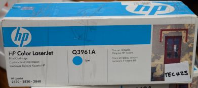 1 x HP Q3961A Cyan Toner Cartridge - For HP Laserjet 2550, 2820 and 2840 Printers - Genuine Boxed