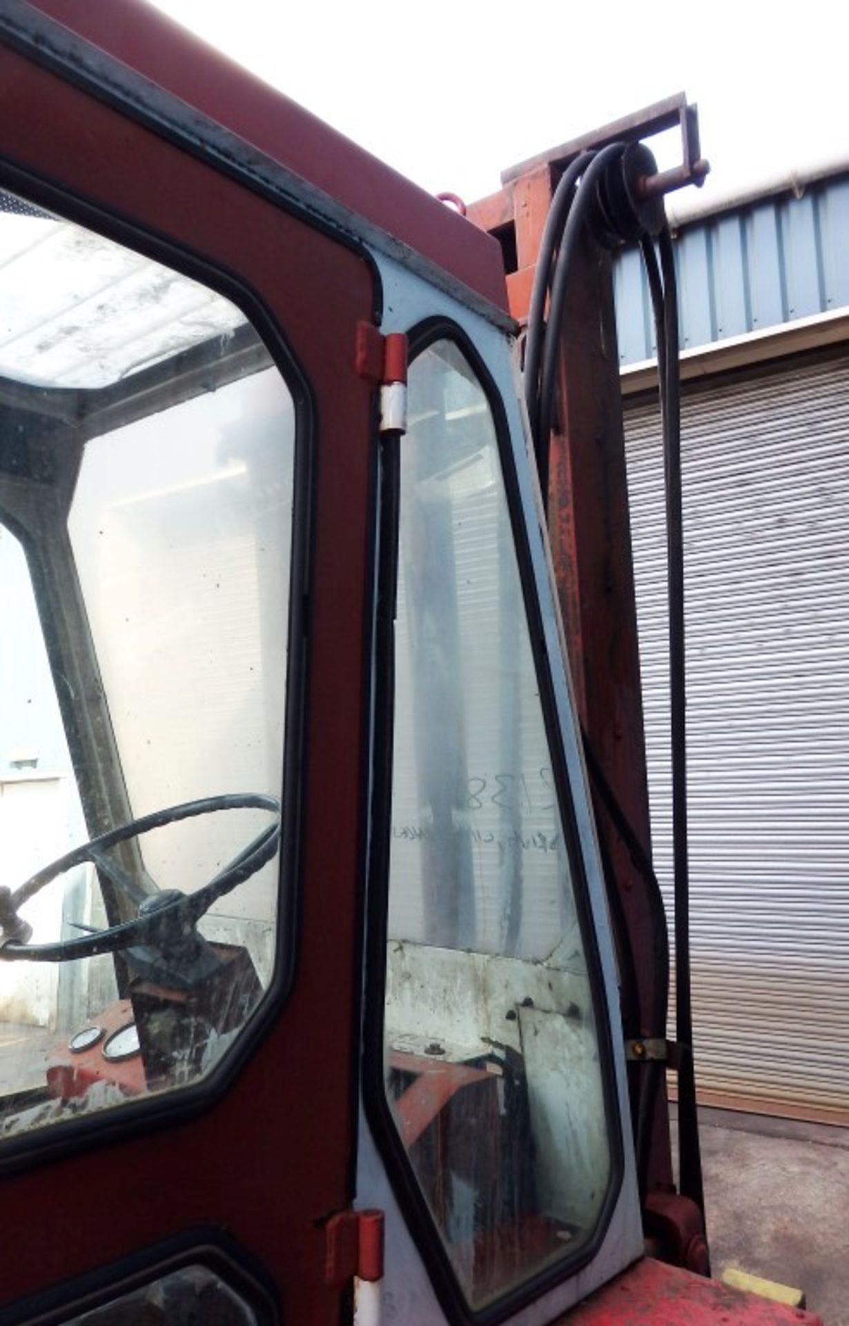 Manitou Heavy Duty Lift Rough Terrain Diesel Forklift Truck 4444hrs - Exhaust requires attention - Image 12 of 30