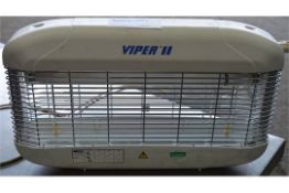 1 x Genus Viper II Electric Fly Killer - Deep Catchment Area High Voltage Grid - Worldwide Safety