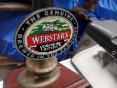 Yorkshire Bitter Bar Draught Beer Serving Pump