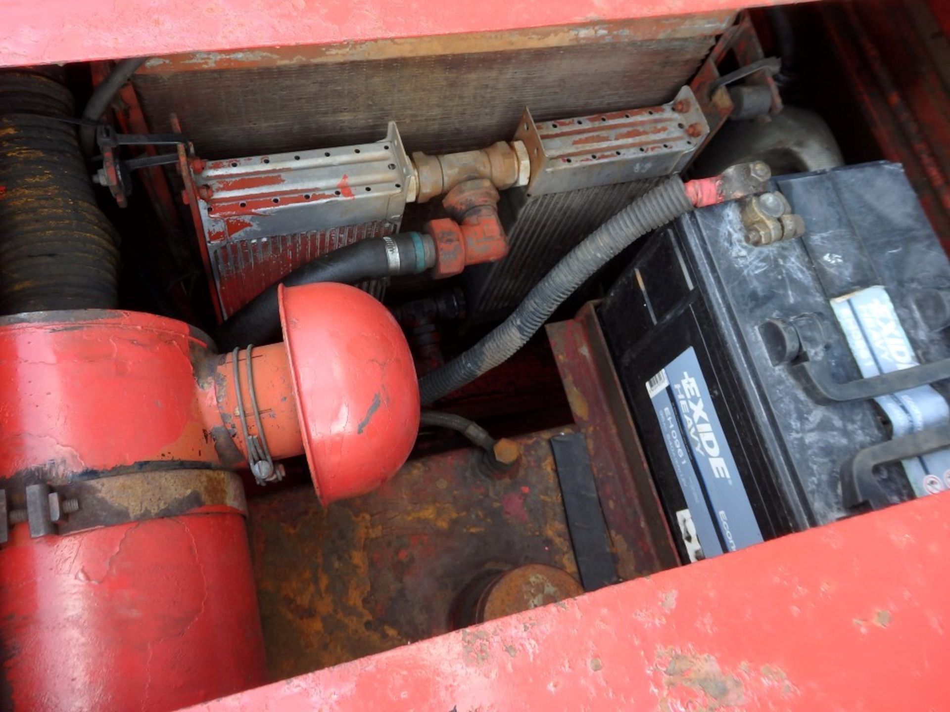 Manitou Heavy Duty Lift Rough Terrain Diesel Forklift Truck 4444hrs - Exhaust requires attention - Image 25 of 30