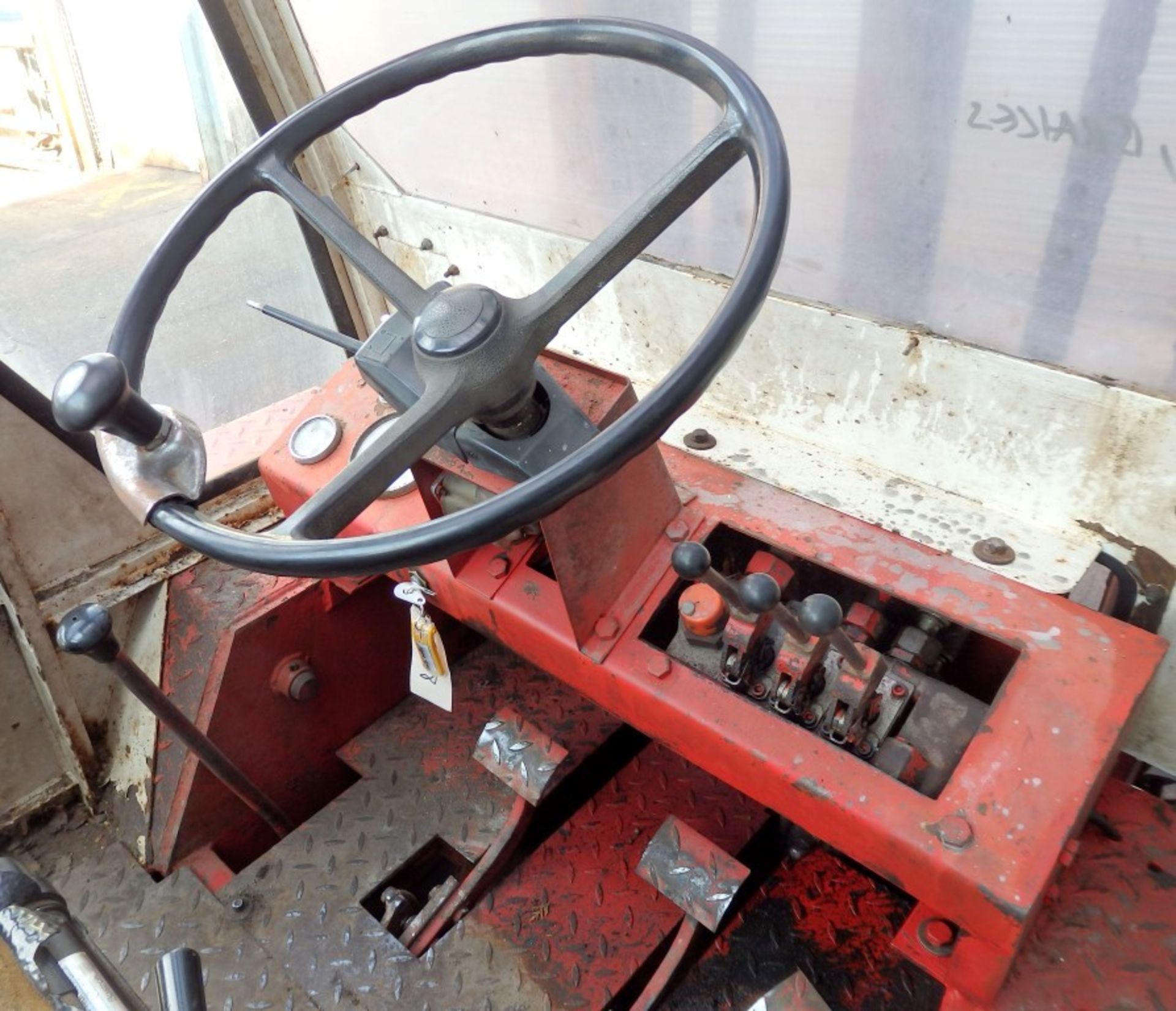 Manitou Heavy Duty Lift Rough Terrain Diesel Forklift Truck 4444hrs - Exhaust requires attention - Image 3 of 30