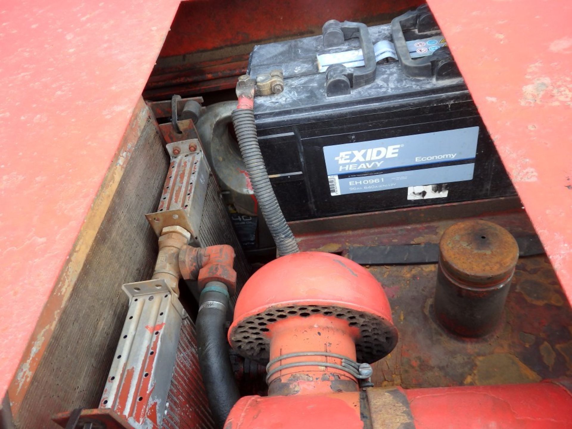 Manitou Heavy Duty Lift Rough Terrain Diesel Forklift Truck 4444hrs - Exhaust requires attention - Image 21 of 30