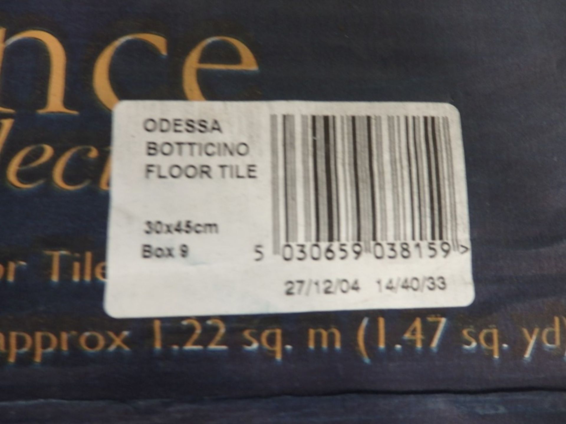 12 x Boxes of Elegance Odessa Botticino Floor Tiles - 9 Tiles Per Box - Tile Size: 300 x 450mm - - Image 3 of 5
