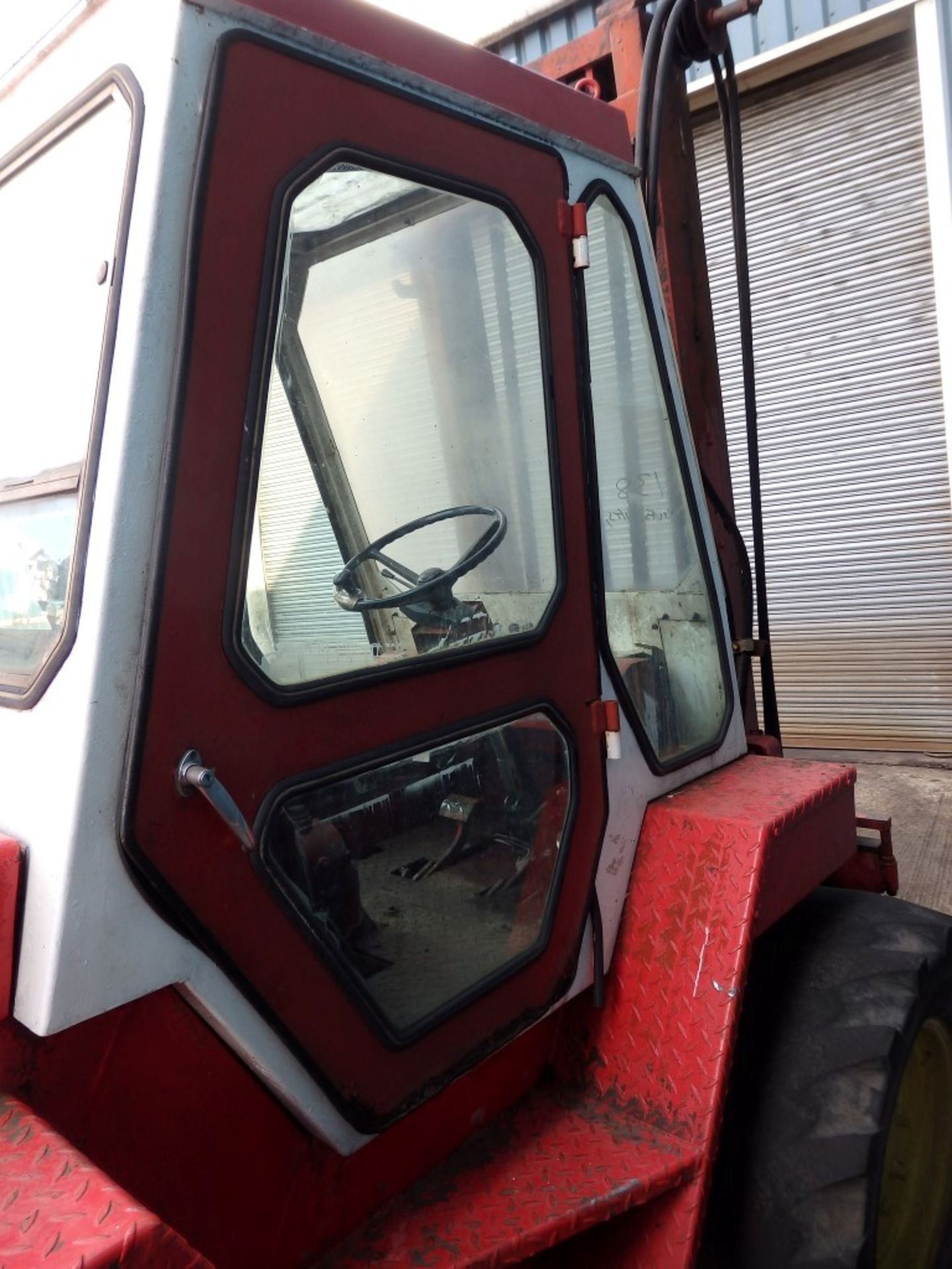 Manitou Heavy Duty Lift Rough Terrain Diesel Forklift Truck 4444hrs - Exhaust requires attention - Image 14 of 30