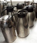 1 x Assorted Job Lot Including 13 x Elia and Zodiac Thermal Stainless Steel Catering Serving Jugs