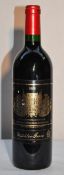 1 x Chateau Palmer Medoc Mahler Bess Red Wine - French - Vintage 1995 - Bottle Size 75cl - Volume
