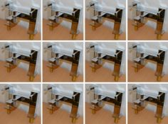 12 x Verona Deck Bath Shower Mixer Taps - Vogue Bathrooms - Modern Bath Mixer Tap in Bright Chrome