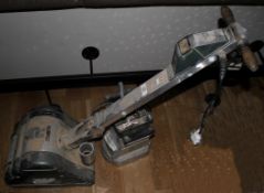 1 x Hiretech HT8-1 Professional Floor Drum Sander - Made in England - 240v - Untested - Missing Dust