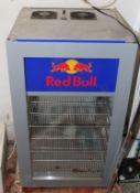 1 x Genuine Red Bull Drinks Chiller - Model M030 - H82 x W48 x D48 cms - Ref RE BL142 - Location: