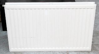 1 x Full Wall Mounted Double Panel Radiator - Central Heating - Dimensions: W96cm x H61cm - Ref