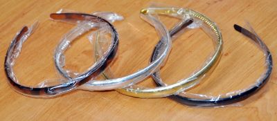 200  (approx) x Pieces Of Assorted Beaded Bracelets - Various Colours Inc. Silver And  Black - New