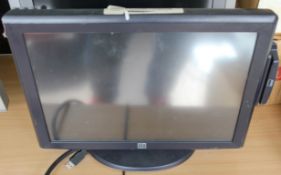 1 x ELO Touch Screen EPOS Monitor With Card Swiper - CL090 - Ref US - Location: Blackpool FY1