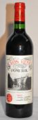 1 x Pierre Lasserre Clos Rene, Pomerol - Vintage 1982 French Wine - Bottle Size 75cl - Ref W1526 -