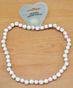 200 (approx) x Wooden Beaded Bracelets By TOP NOTCH - New In Retail Packaging - Good Resale
