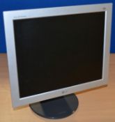 1 x LG Flatron L1730B Flatscreen TFT Monitor - 17 Inch Screen Size - 1280 x 1024 Native Resolution -