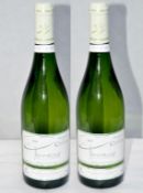 2 x Touraine Sauv Blanc Dom Chazelles By Alain Marcadet White Loire France – 2012 – Size 75cl Bottle