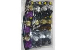 108 x Twin Pack Octopus Claw Hair Clips - Womens Hair Accessories - Excellent Resale Stock -